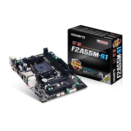 Placa mãe Gigabyte AMD GA-F2A55M-S1 FM2 Micro ATX