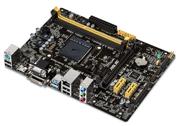 Placa mãe ASUS para AMD AM1M-A AM1 Box